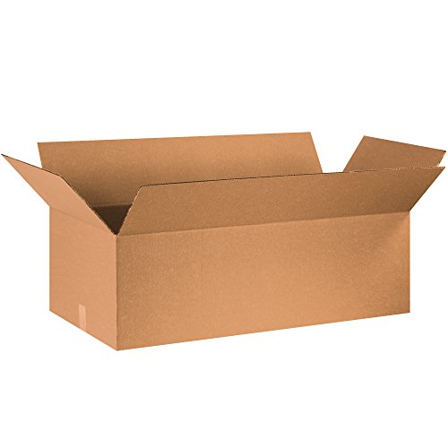 Box USA 36x18x12 קופסאות גלי, גדול, 36L x 18W x 12h, חבילה של 15 | משלוח, אריזה, מעבר, תיבת אחסון לבית או לעסקים,